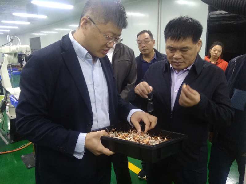 副市长李文信同志参观调研中科拓又达项目